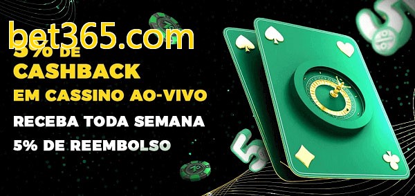 Promoções do cassino ao Vivo bet365.com